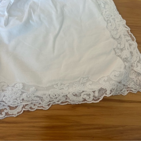 Zara lace linen shorts white - Picture 2 of 3